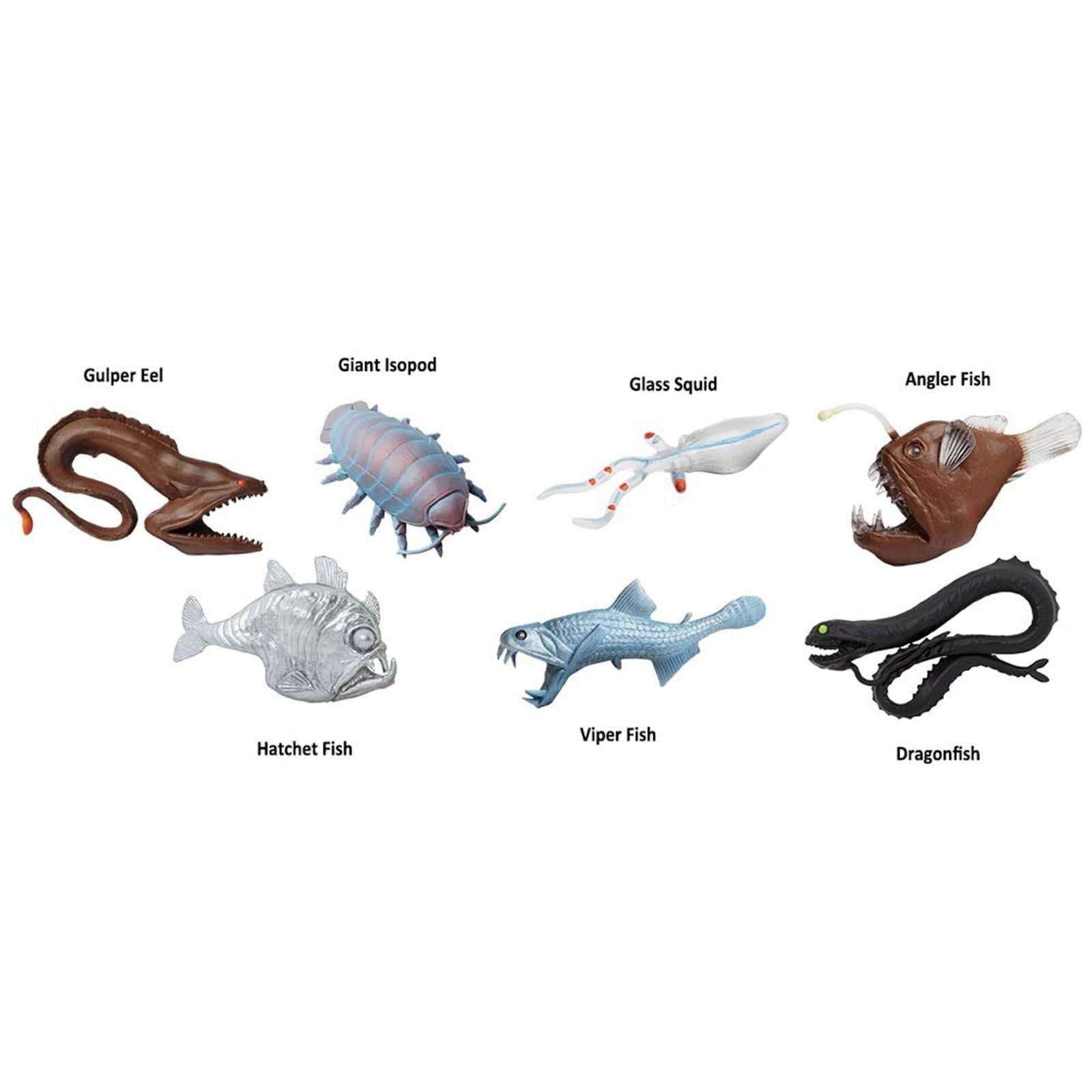 Deep Sea Creatures Toob Mini Figures Safari Ltd NEW IN STOCK