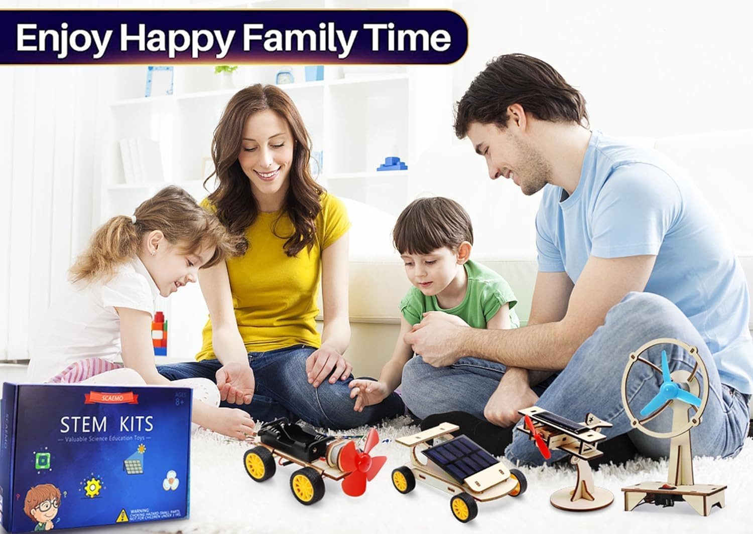 STEM Kits for Kids Ages 8-10-12-14, Stem Toys for Boys Age 8-12, Science Project