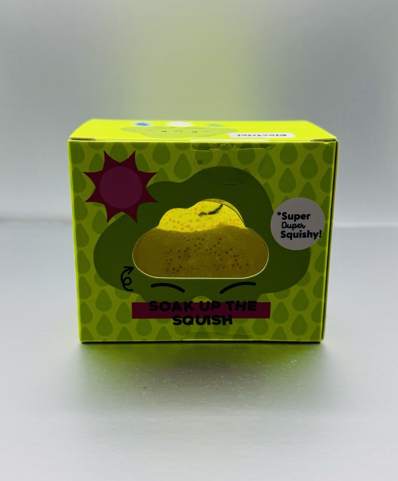 J’adore Glitter Cloud Super Duper Squishy YELLOW/GREEN 💛💚 NEW