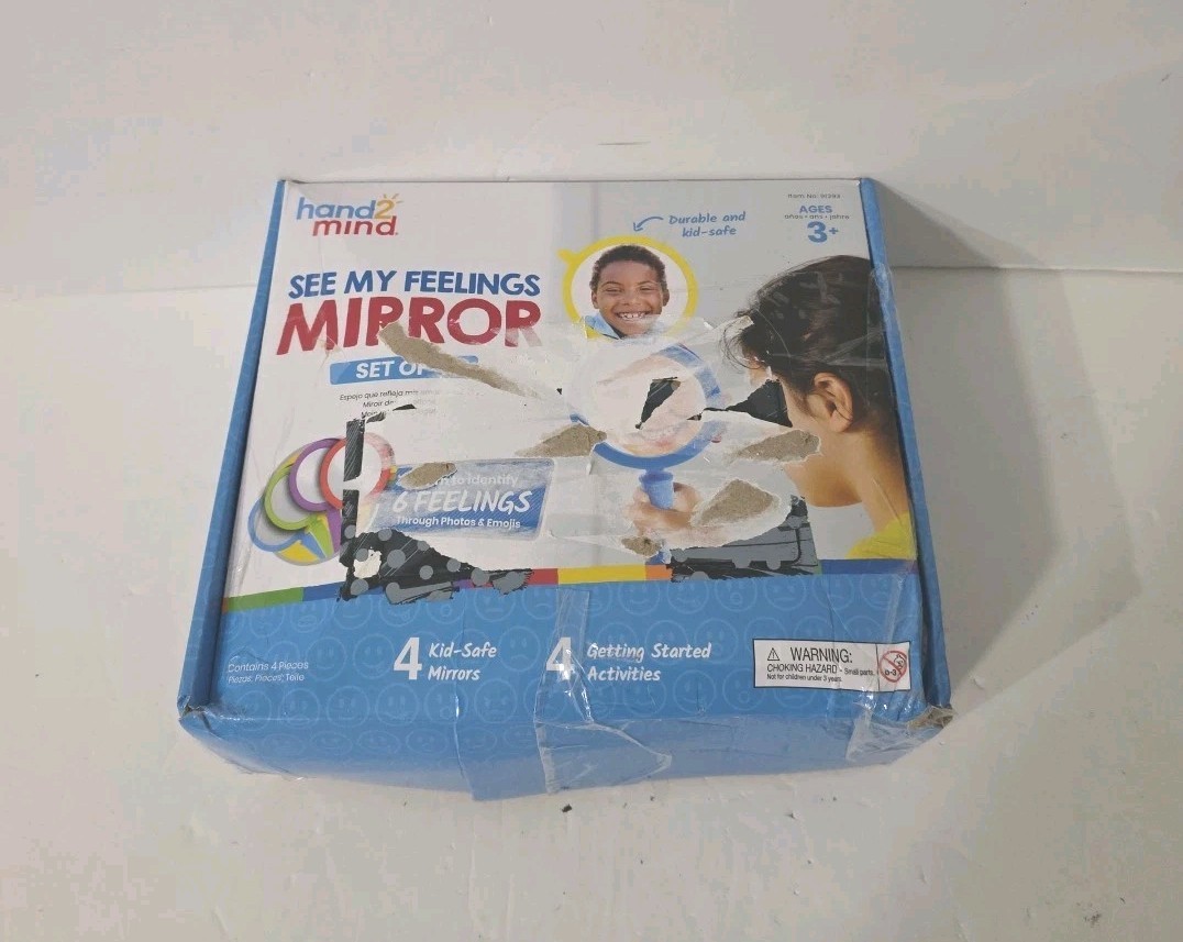 hand2mind See My Feelings Mirror 4 Piece Set