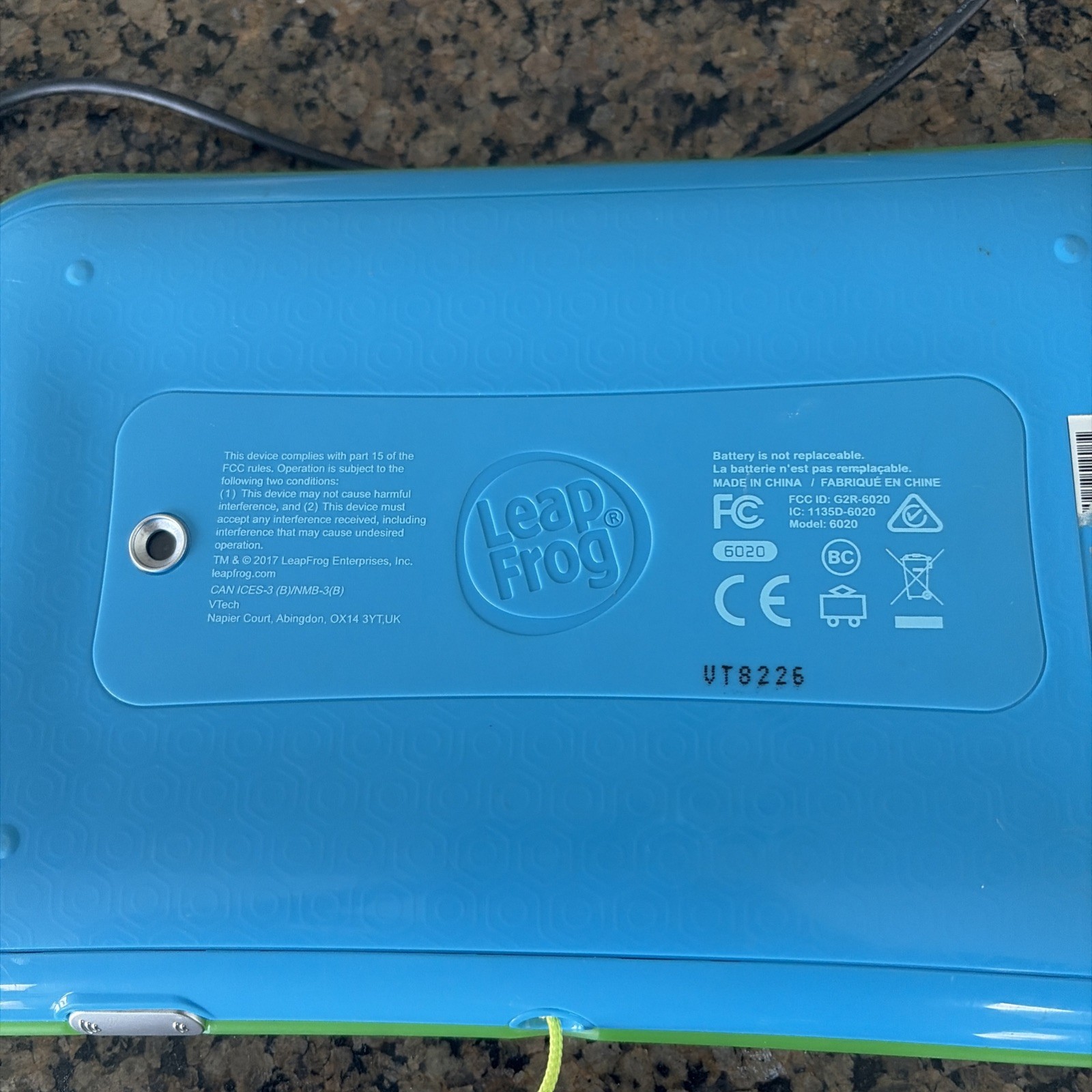 LEAP FROG LEAPPAD Ultimate Tablet 2017 Model 6020 See Notes