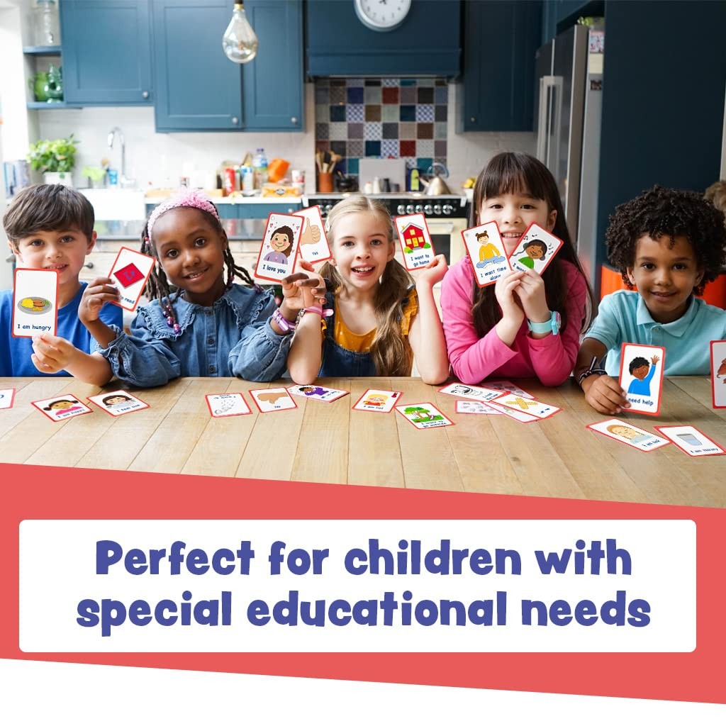 Special Needs My Communication Cards for Special Ed, Speech Delay Non Verbal Chi