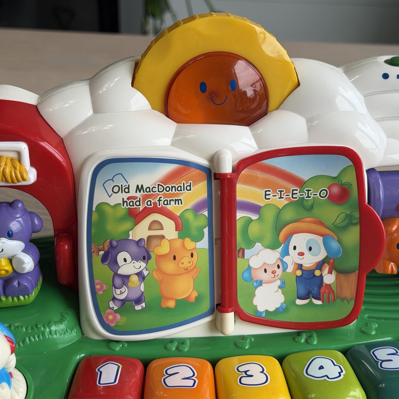 Vtech Discovery Nursery Farm Learning Interactive Toy Old Macdonald Tested Works