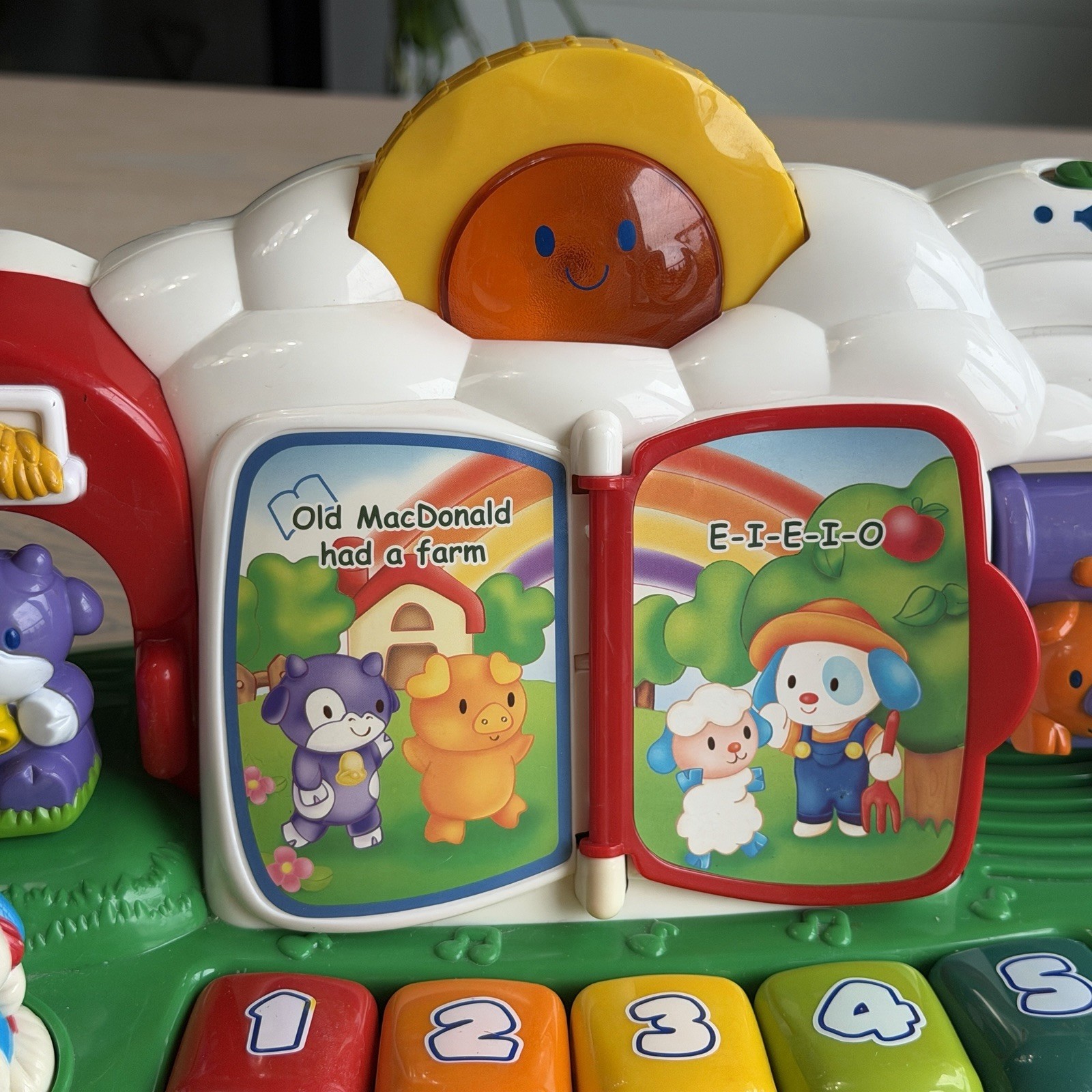 Vtech Discovery Nursery Farm Learning Interactive Toy Old Macdonald Tested Works