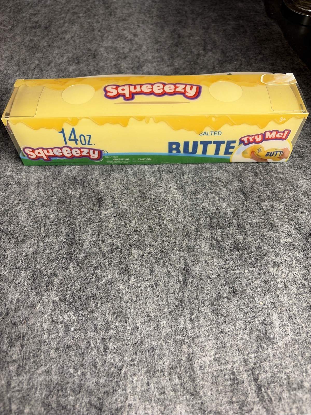 Giant 14 Oz Butter Sunny Days Squishy Squeeze Toy Fidget Stress Relief