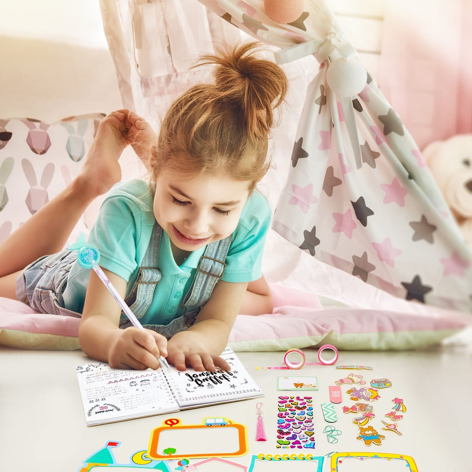 DIY Journal Kit, Gifts for Girls Age of 8 9 10 11 12 13 Years Old and Up, Gir…