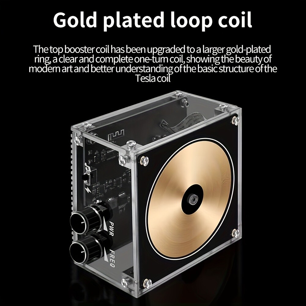 High-Resolution Stereo Tesla Coil Speaker – Lighting Effects