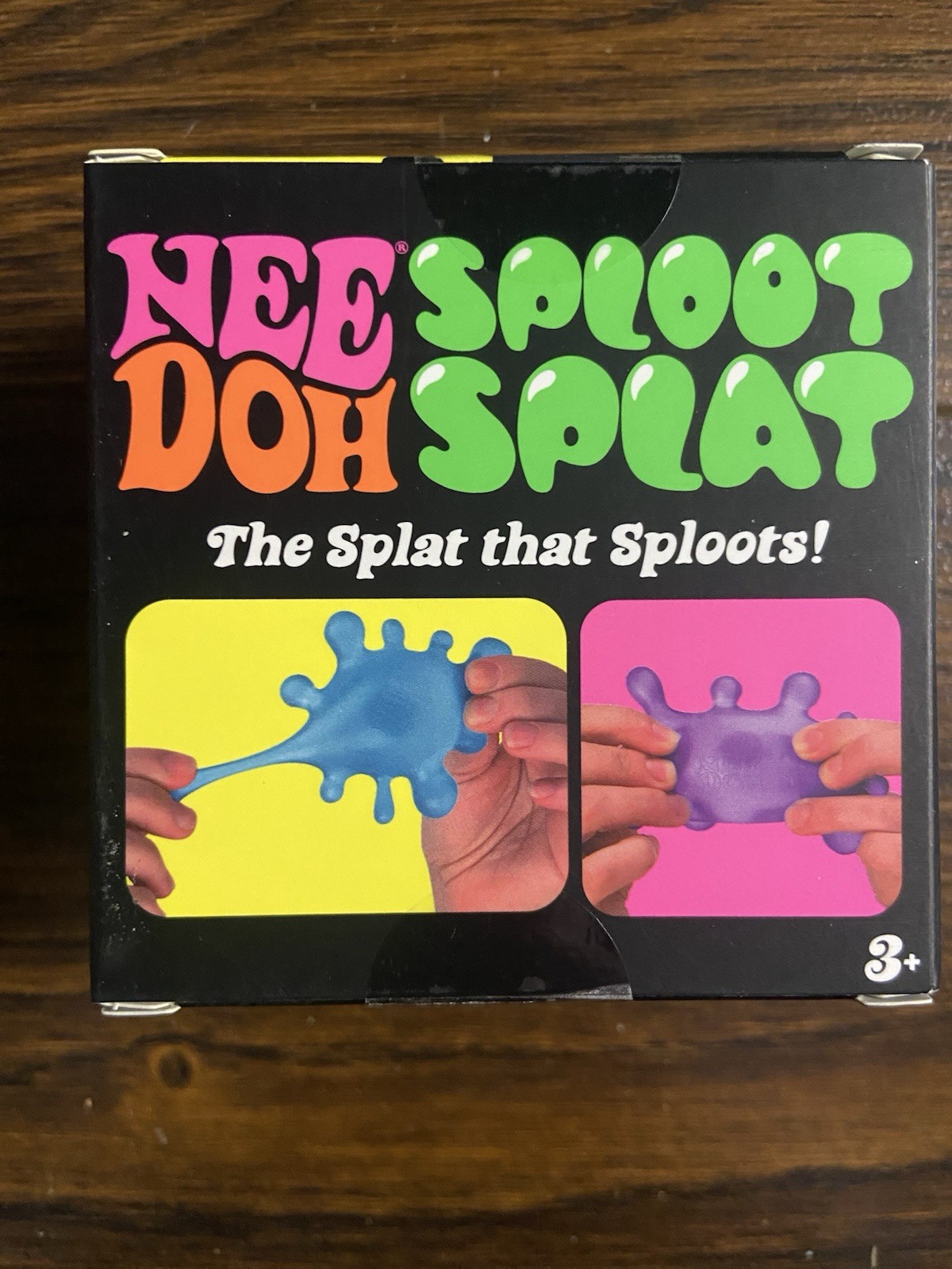 NeeDoh SPLOOT SPLAT, Nee Doh Splatter Fidget, Nee-doh Sploot Splat Squishy GREEN
