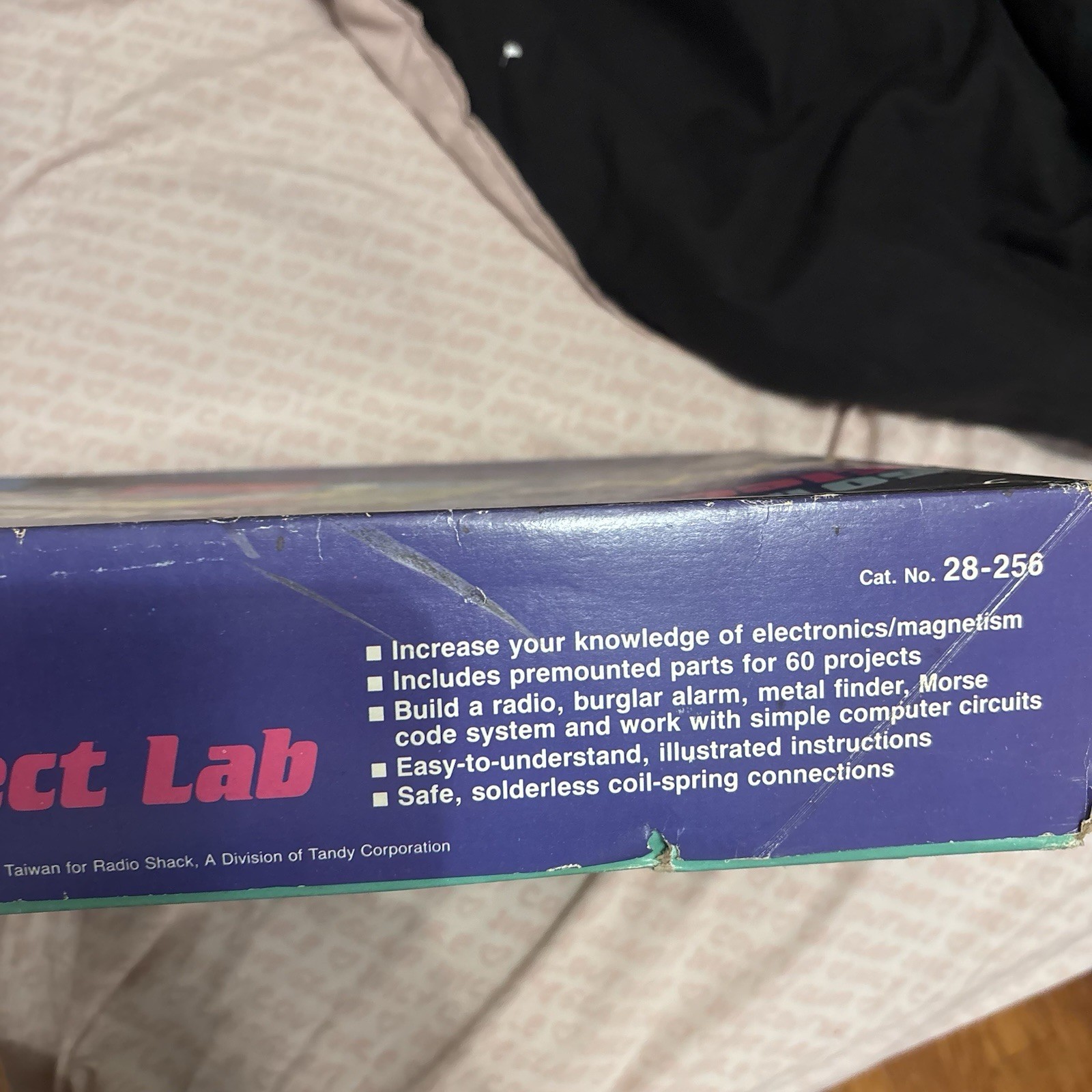 Vintage Science Fair Electronic Project Lab 28-256 for Ages 8-11, 12-16 Years