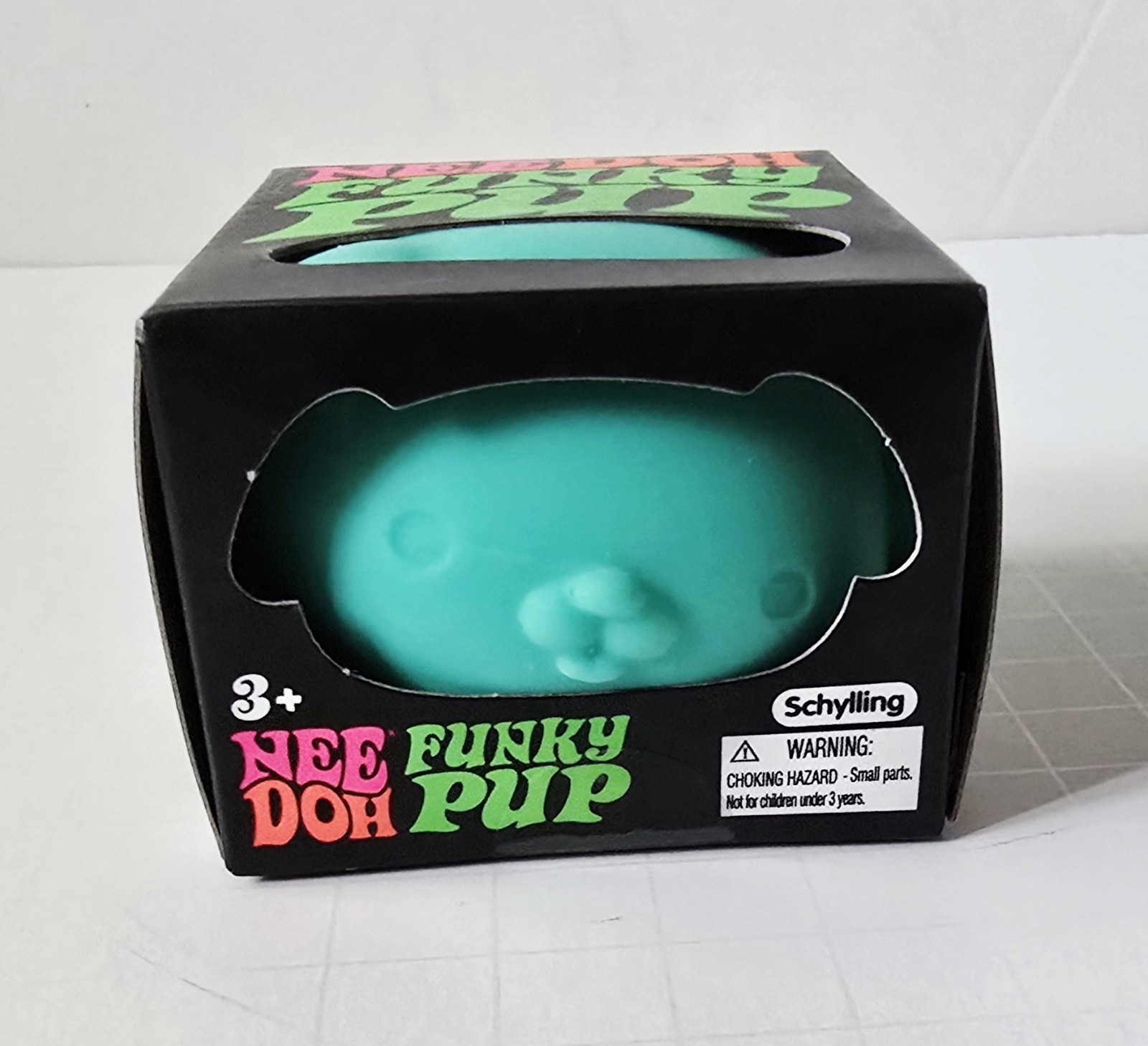 Needoh Funky Pup Lot Of 4 Teal Pink Purple New In Box Nee Doh