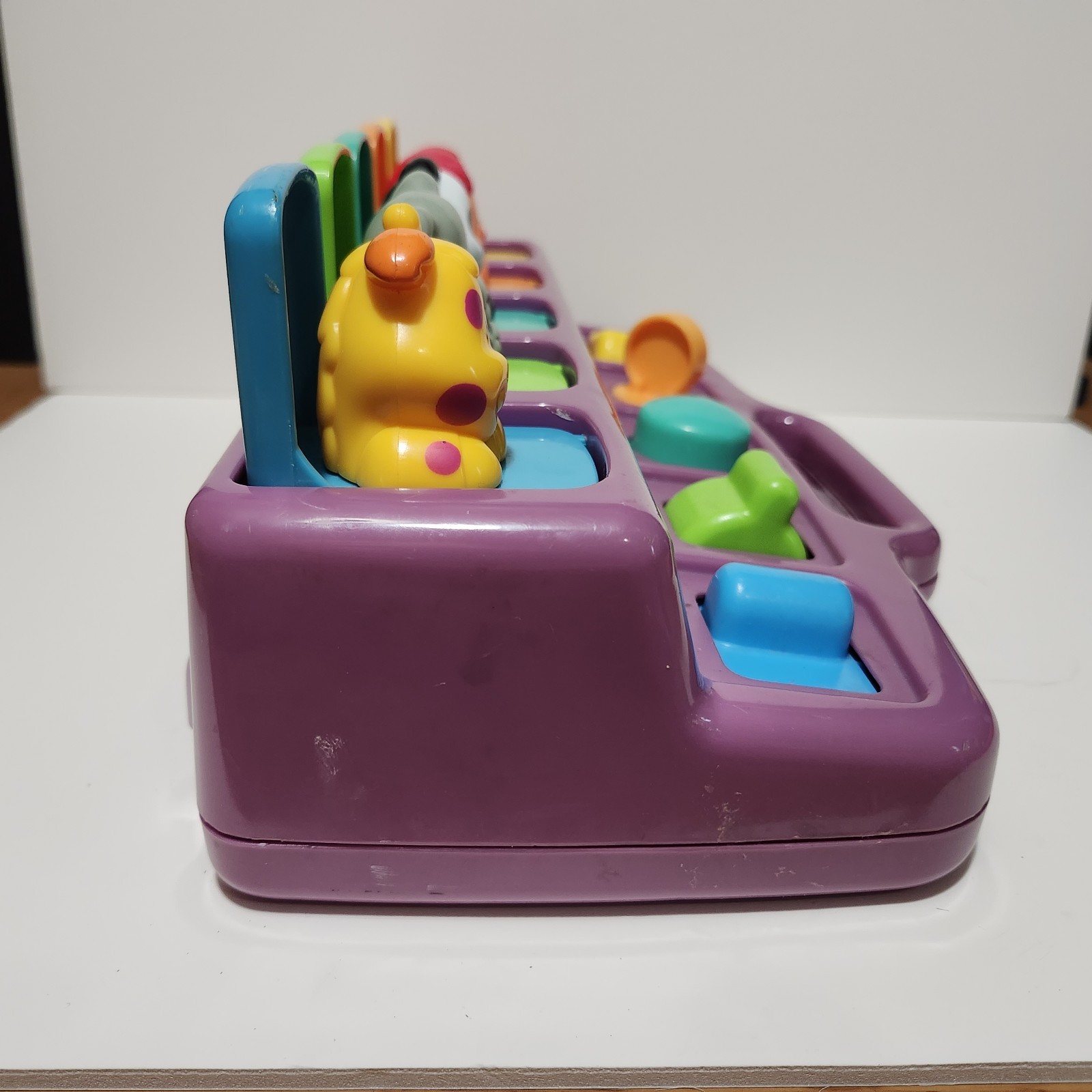 Vintage 1995 Playskool Poppin Pals Pop Up Jungle Zoo Animals Baby Toddler Toy