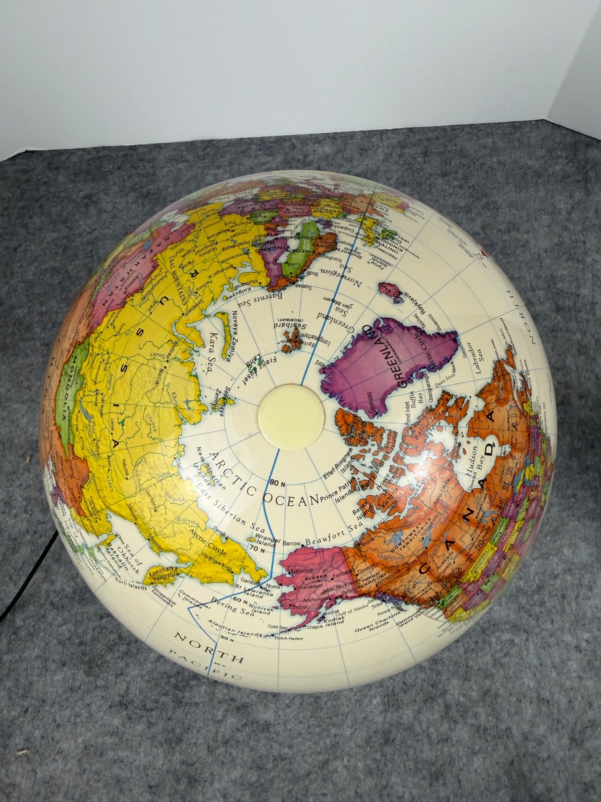 Leap Frog Interactive Talking Smart Globe Eureka Challenge Geography Game Works