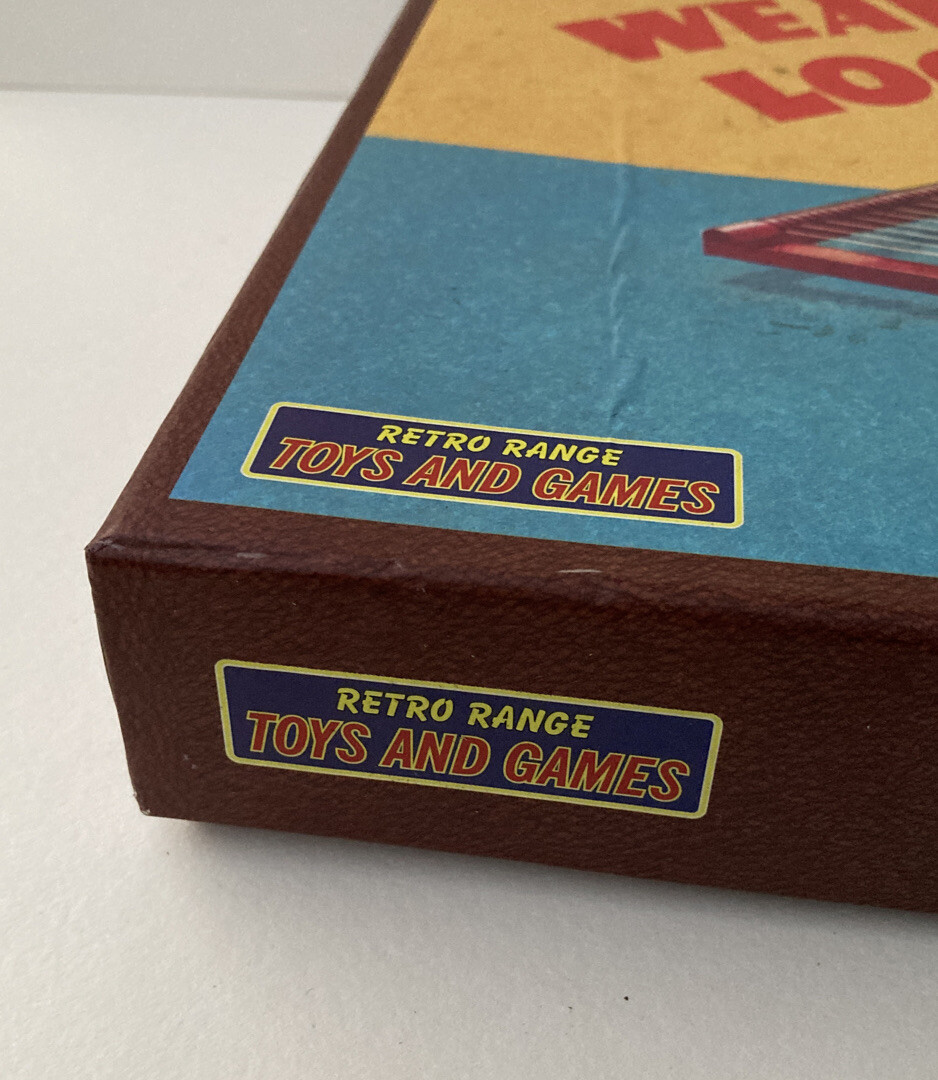 Retro Range Toys and Games Weaving Loom Designed In Great Britain
