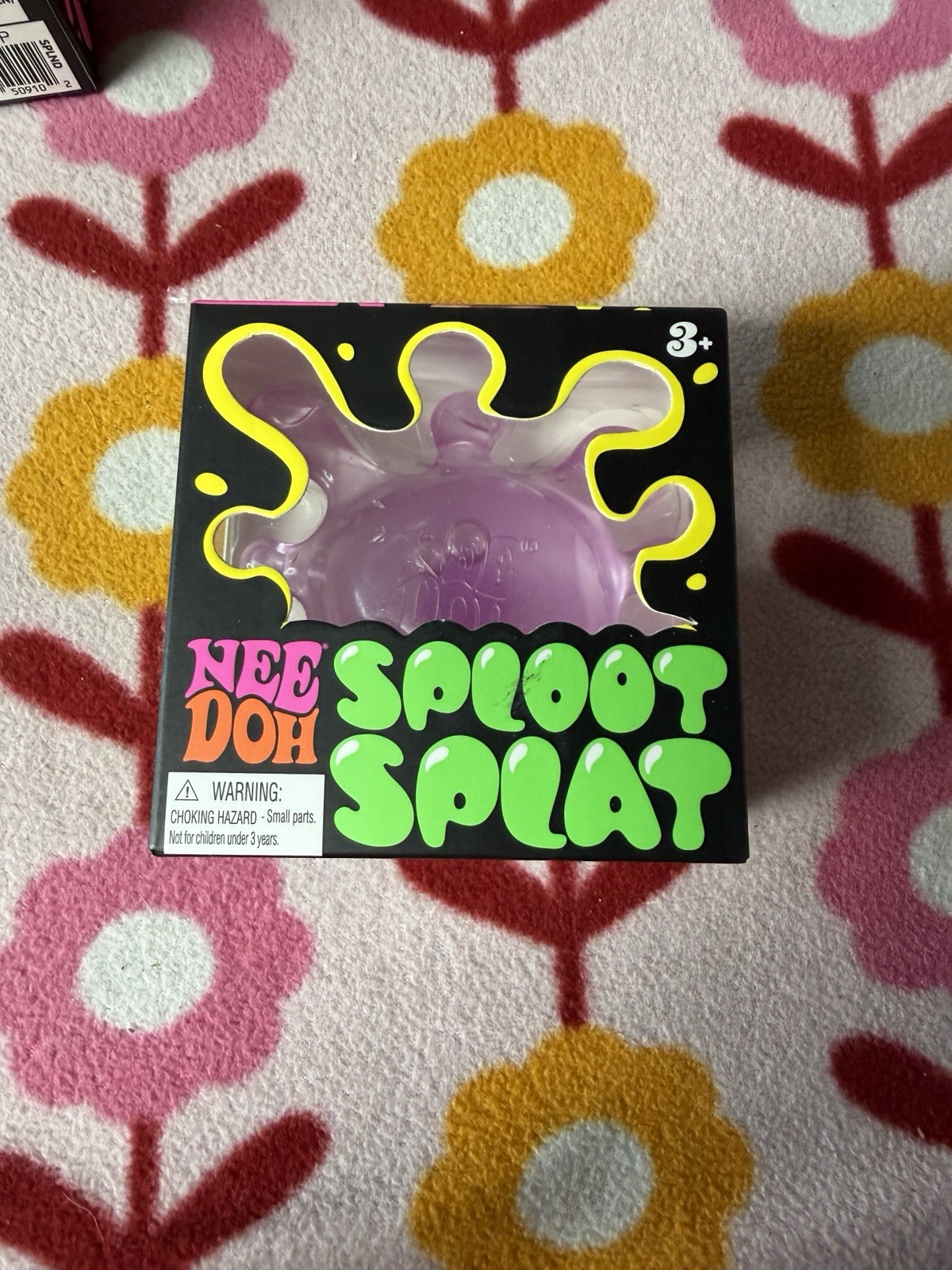 Purple NeeDoh 💜 SPLOOT SPLAT Nee Doh Splatter Fidget Squishy 🚚Free Delivery