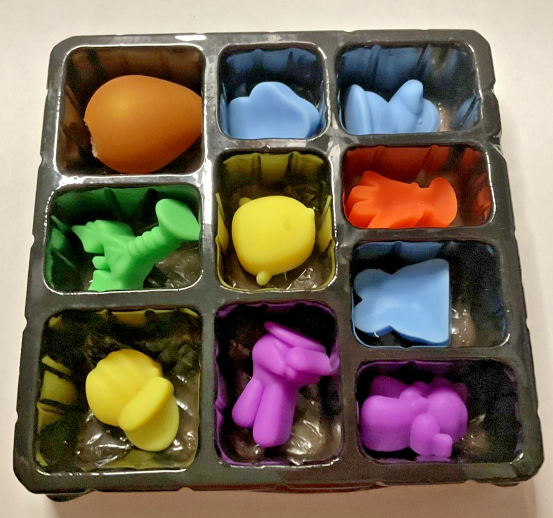 Nee Doh Golden Egg Hunt 10 Squishy Surprises Squeeze Ball Stress Relief Toy