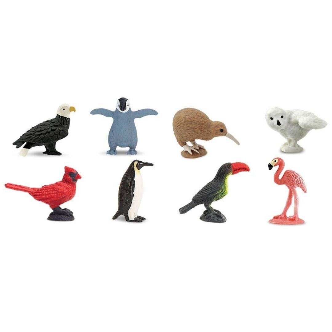 Birds Fun Pack – Good Luck Minis – Hand Painted Collectibles – Safari Ltd 100217