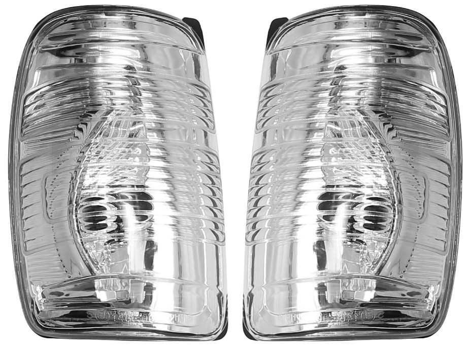 Pair Side Mirror Turn Signal Light Lens For Ford Transit  T150 250 350 2015-2021