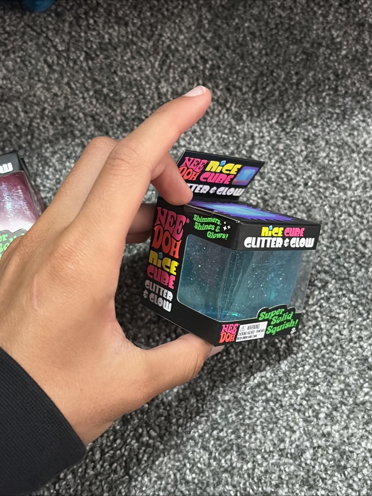Glitter And Glow I’ve Cube Needohs Duo, Pink And Blue (MESSAGE BEFORE BUY)