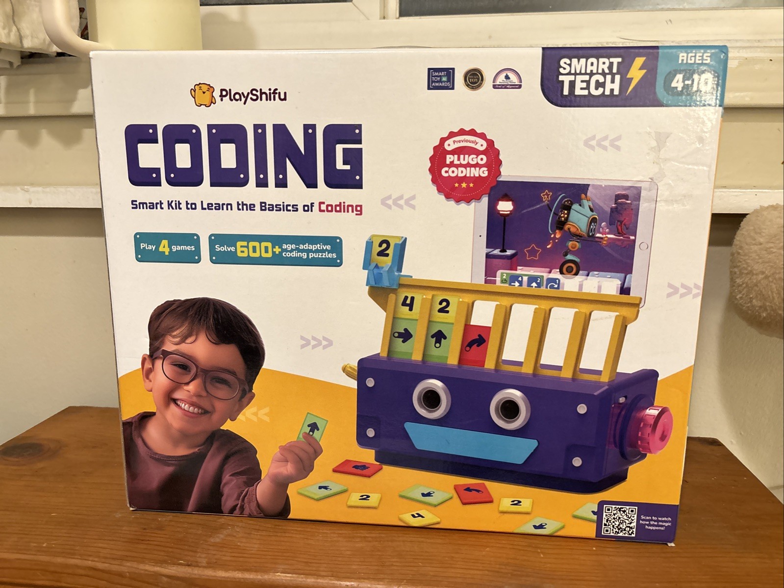PlayShifu Plugo Coding STEM Kit AR Learning Game Ages 4-10 Complete