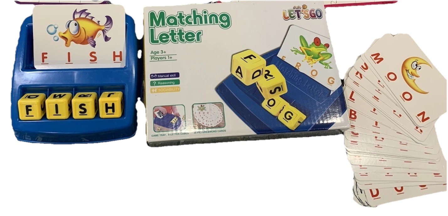 Word Building Games For Toddlers. Lot Of Two. Ages 3+