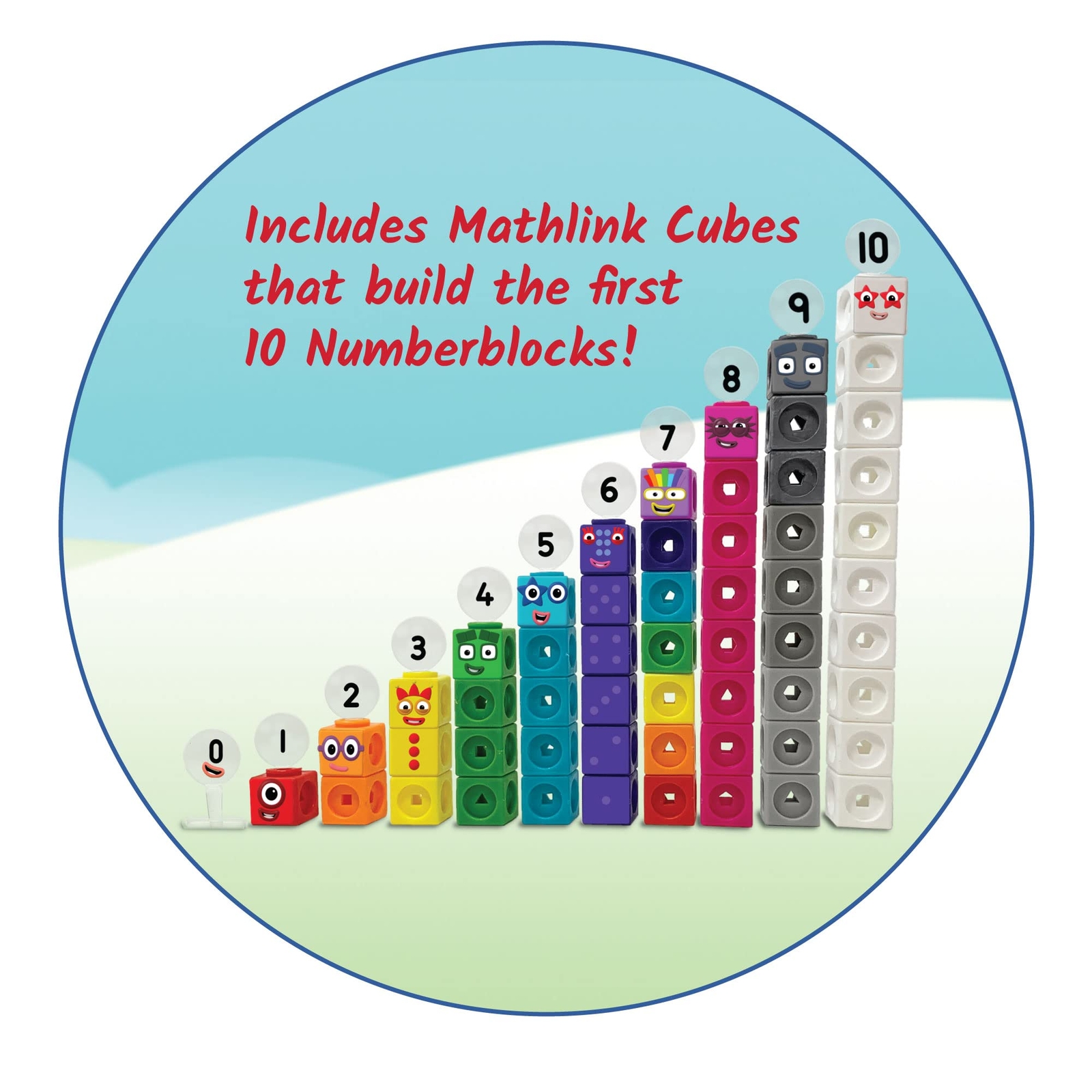 Numberblocks MathLink Cubes Activity Set Learning Toys for Kids Ages 3-5