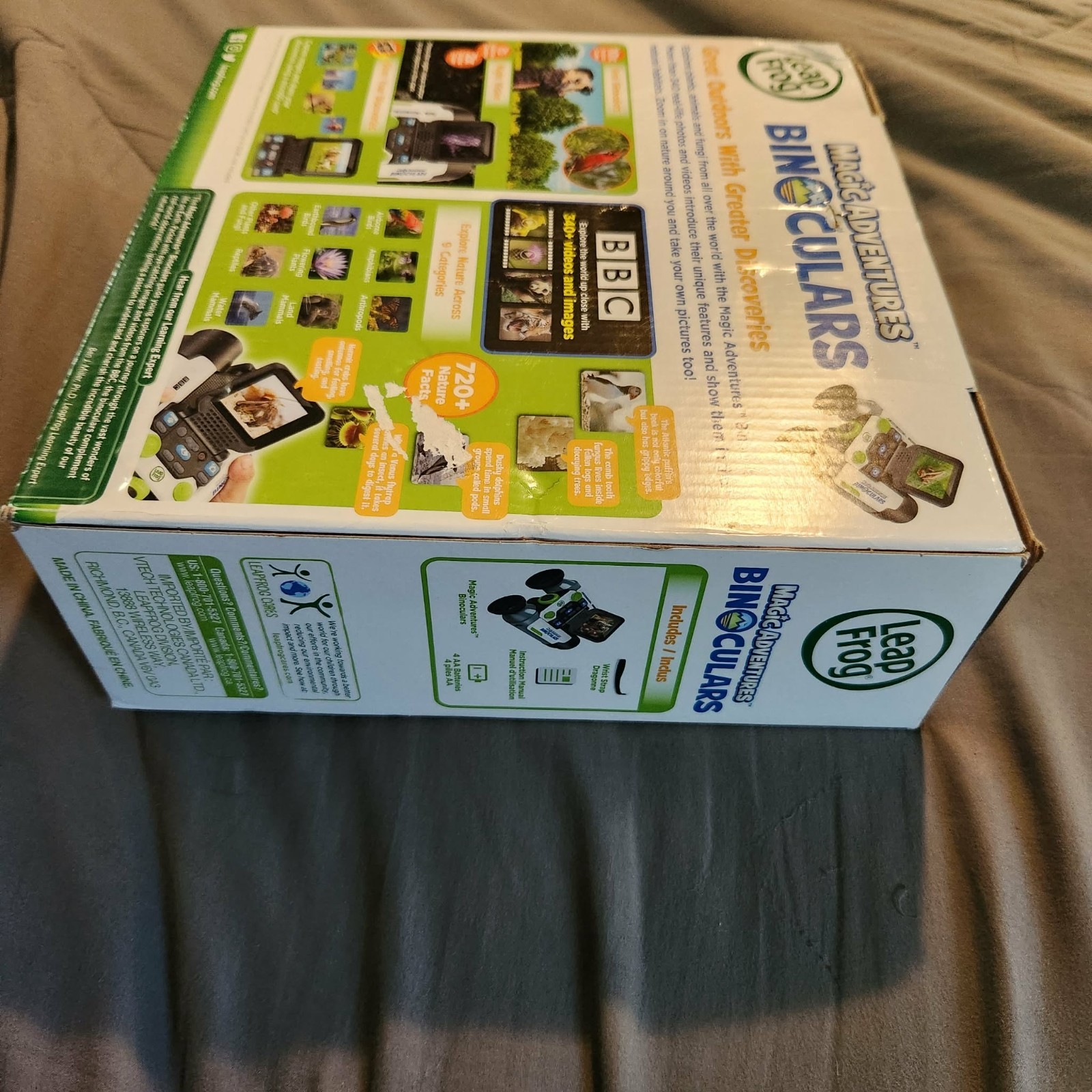 Leap Frog Magic Adventures Binoculars, Screen Capture, Night Vision For Kids NEW