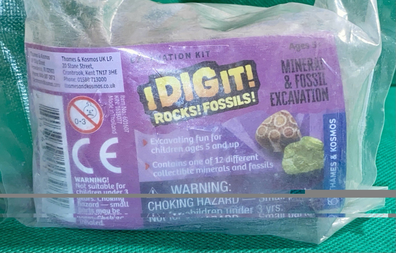 Lot of 4 I Dig It! Dinos Dinosaur Egg Excavation Thames & Kosmos
