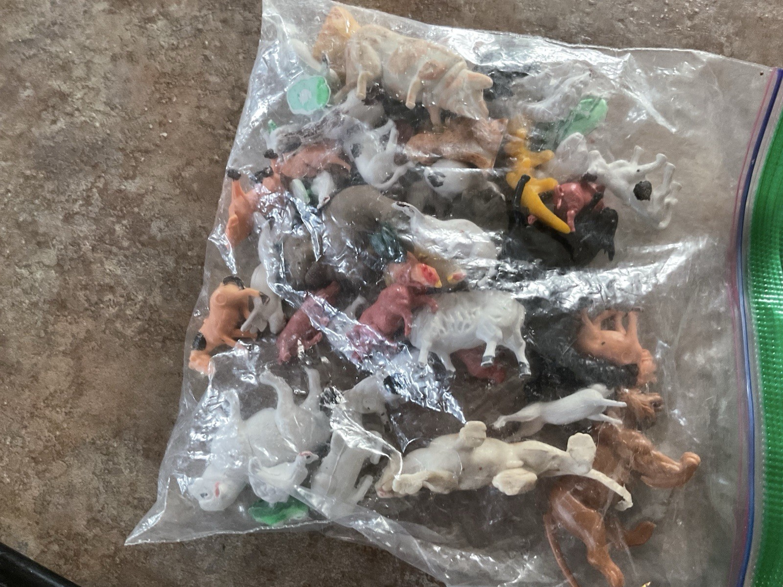 Small Plastic Animals- Farm & Zoo Mixed Lot