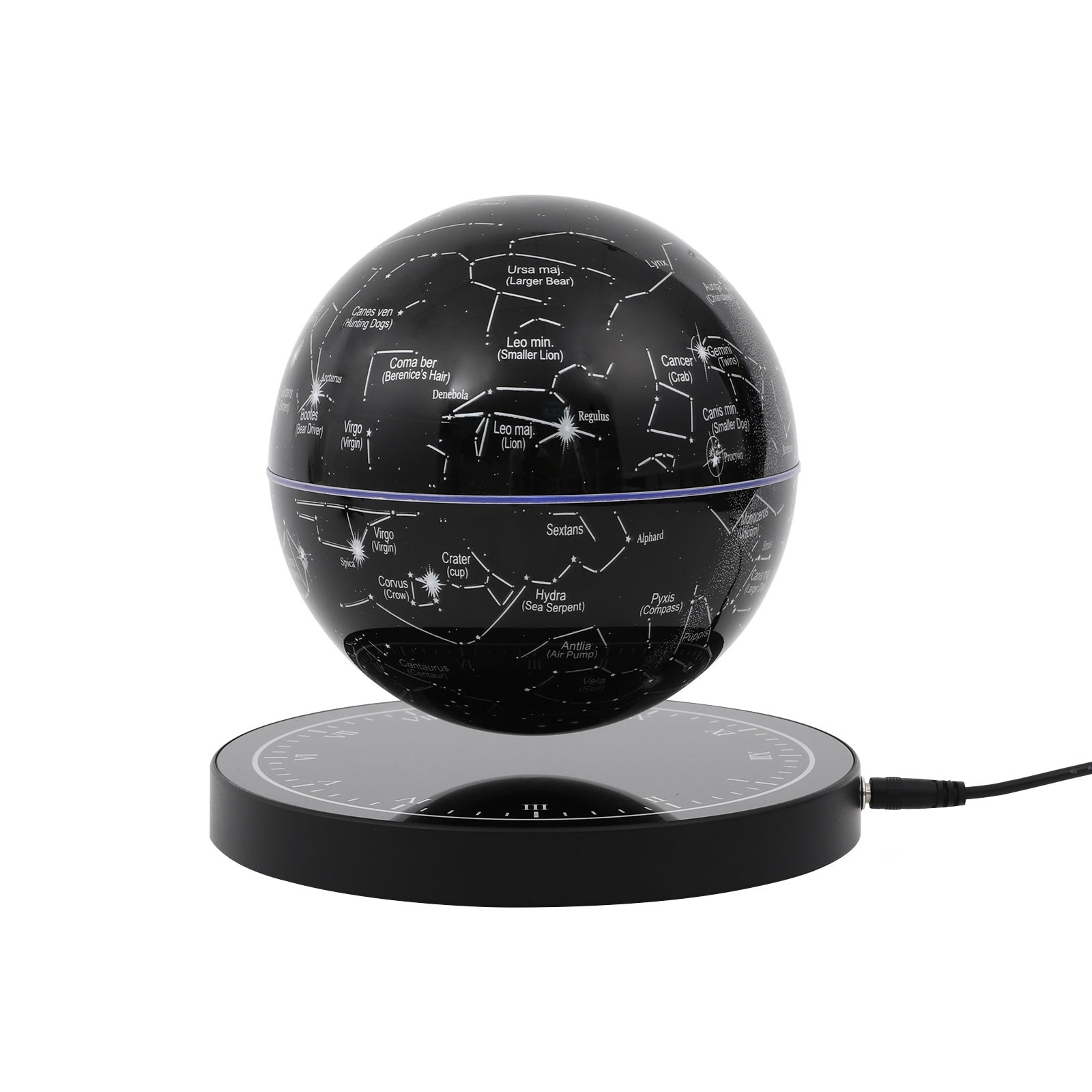 Magnetic Levitating Globe with LED Floating Globe Auto-Rotating Globe with Base