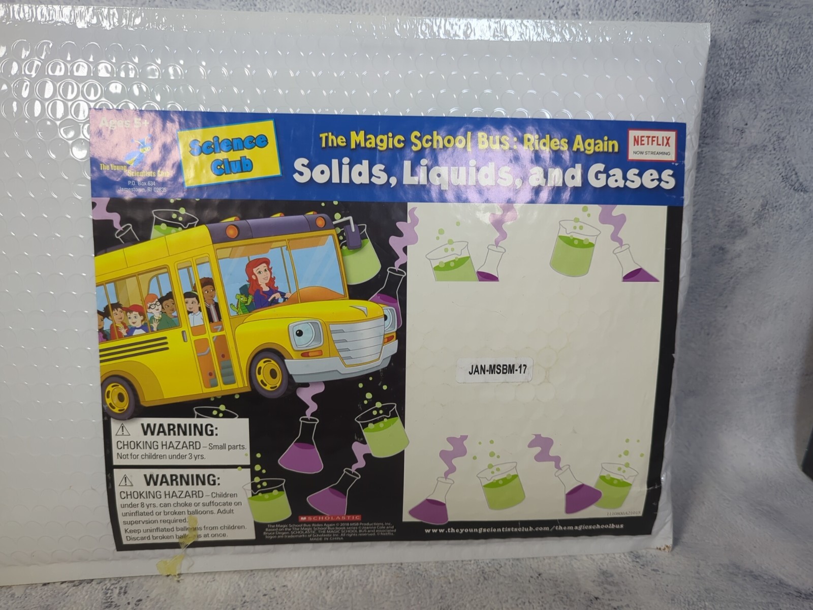 Magic School Bus Science Club Project Experiment Home School Kits Lot of 11 Nos