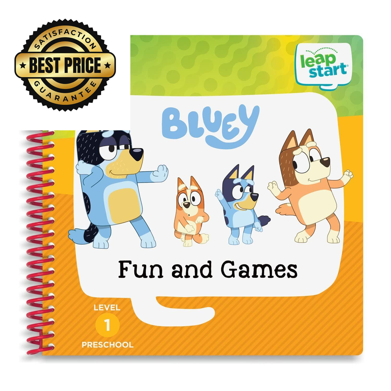 LeapFrog LeapStart Bluey Fun and Games Level 1,