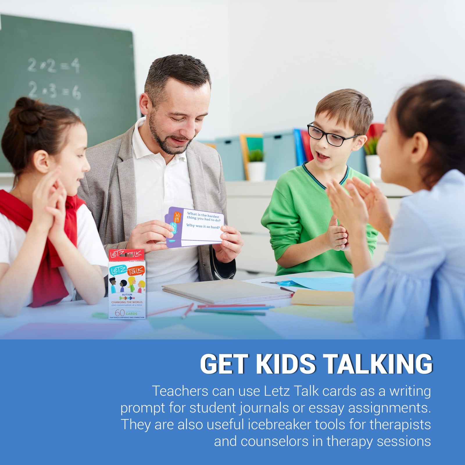 Autism Conversation Cards for Kids & Adults – Therapy & Education Tools