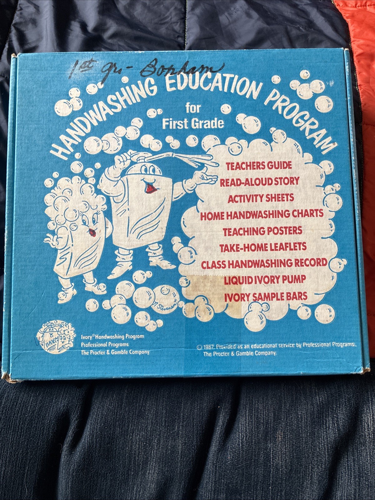 Vintage Ivory Handwashing Program Teachers Kit Ivory Soap P&G 1987