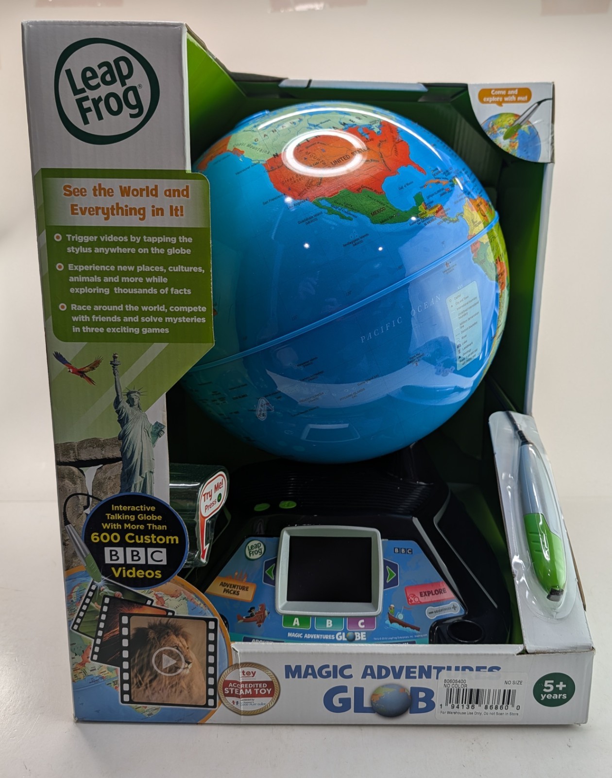 LeapFrog Magic Adventures Globe Interactive World Navigation – Please Read