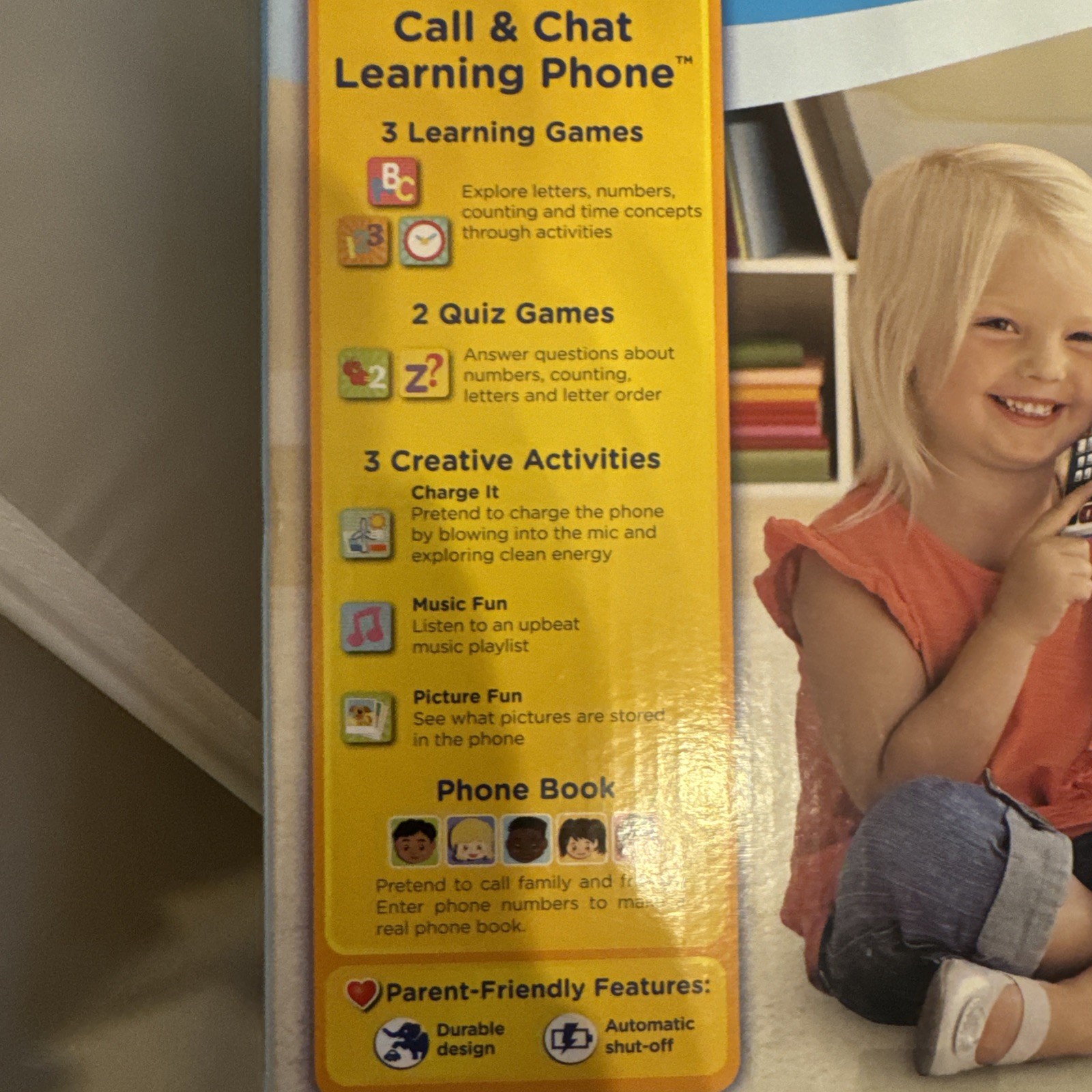 New VTech 2-In-1 Little Apps Light-Up Tablet & Call & Chat Learning Phone, 2-5