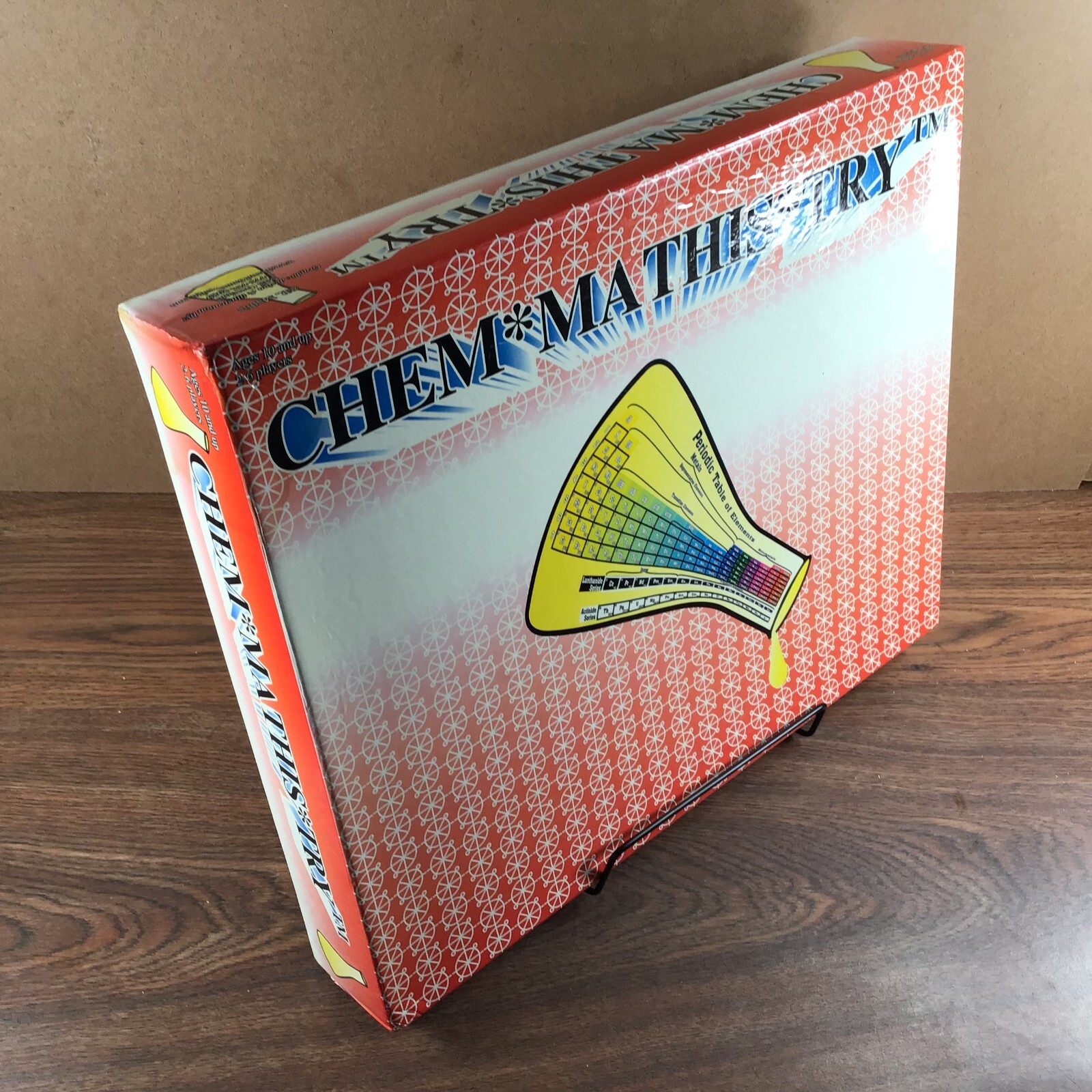 CHEM MATHIS TRY BOARD GAME Metals NonMetals 2-6 Player 10 & Up Science Education