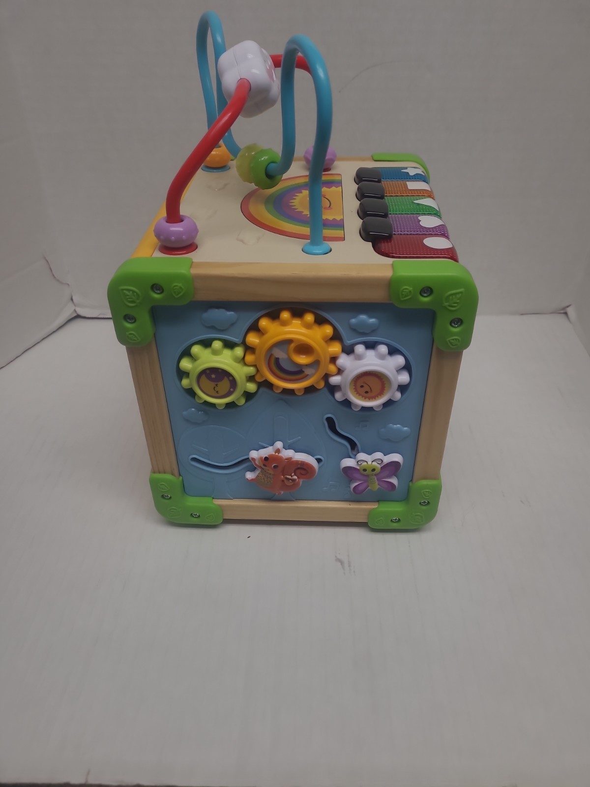 LeapFrog Touch & Learn Wooden Activity Cube #Toy #Baby #Learning Does Work!