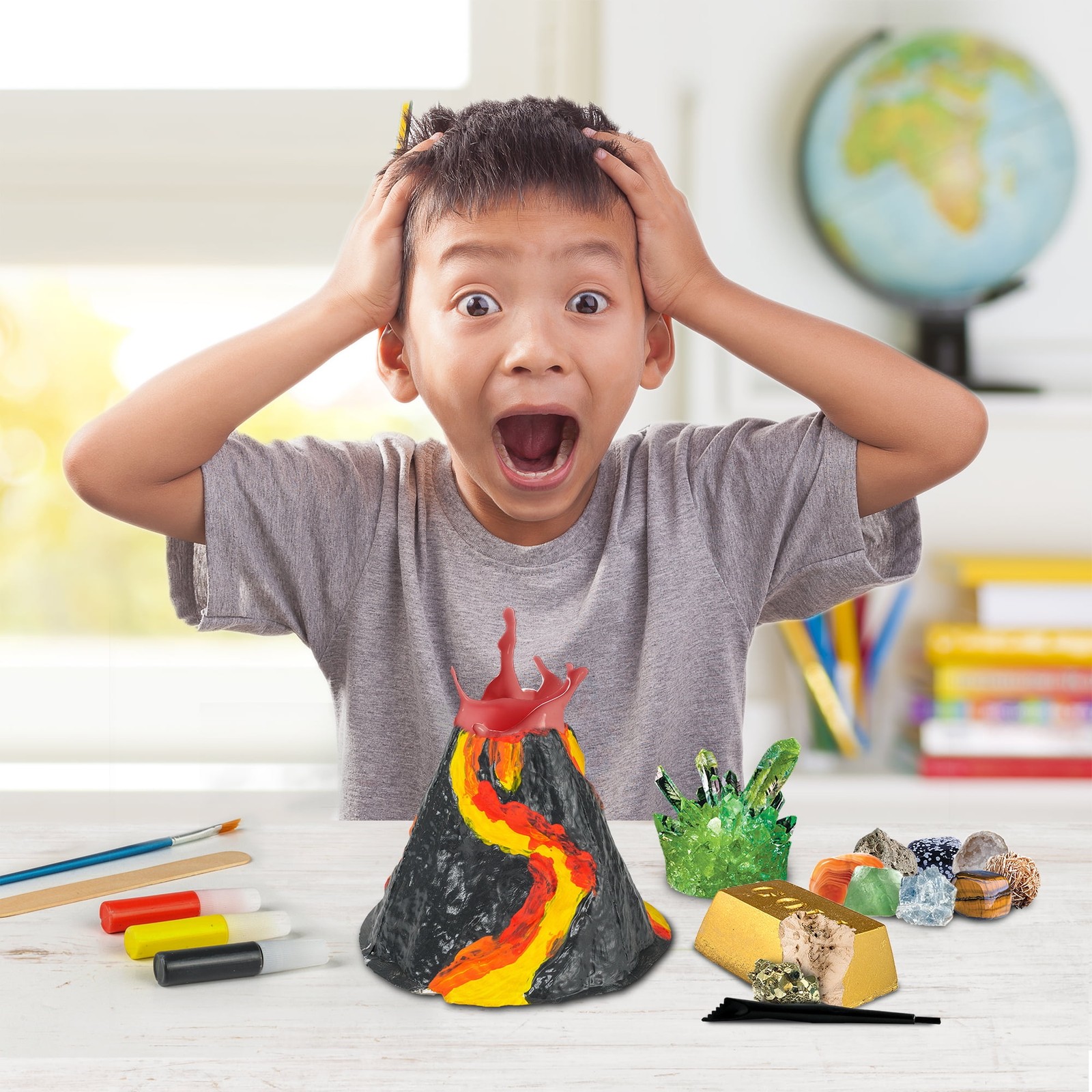 National Geographic Earth Science Activity Kit for Child 8 Years and up