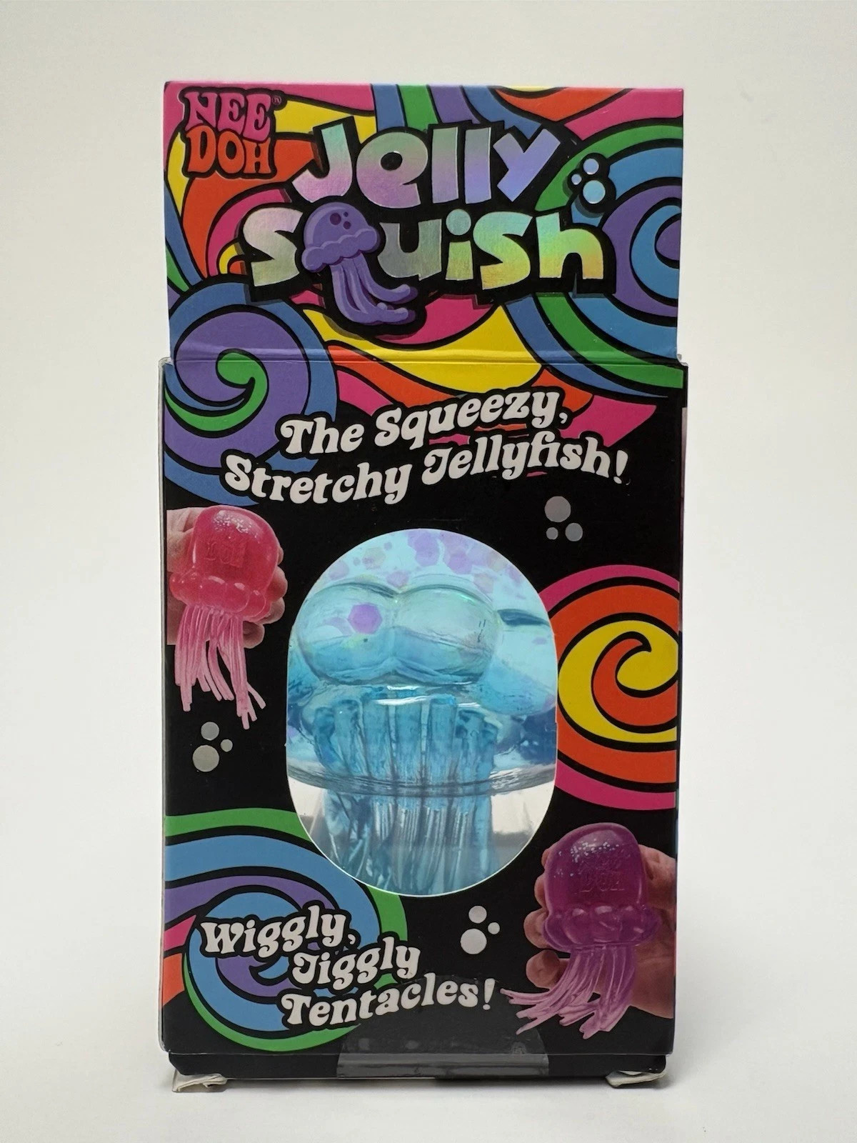Authentic NeeDoh 💙 BLUE Jelly Squish Jellyfish Fidget Sensory Toy – US Seller