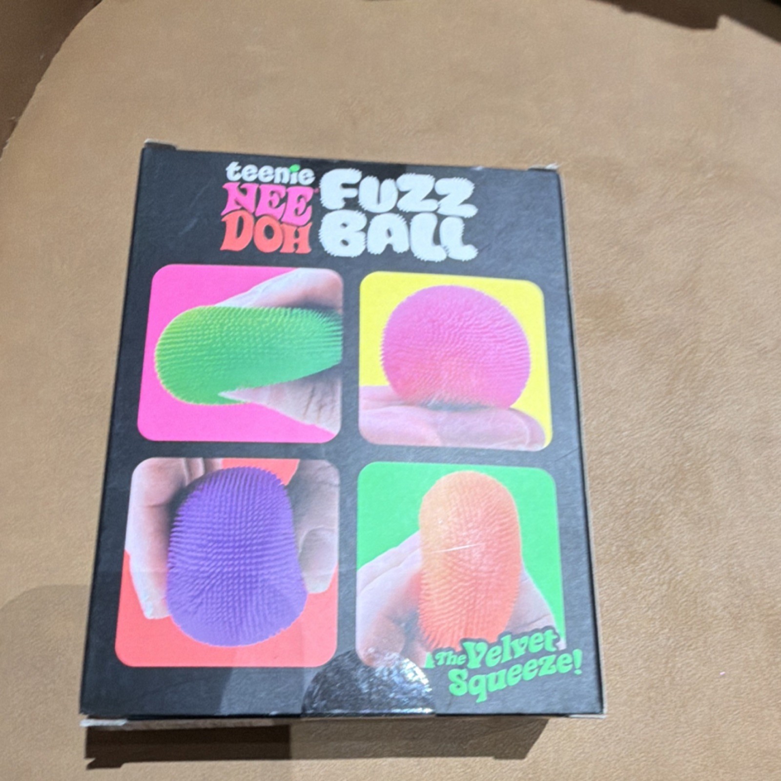 Nee Doh Lot of 7 Hot Shots Swirl Fuzz Ball Fab Four Funky Pup Donut Holes