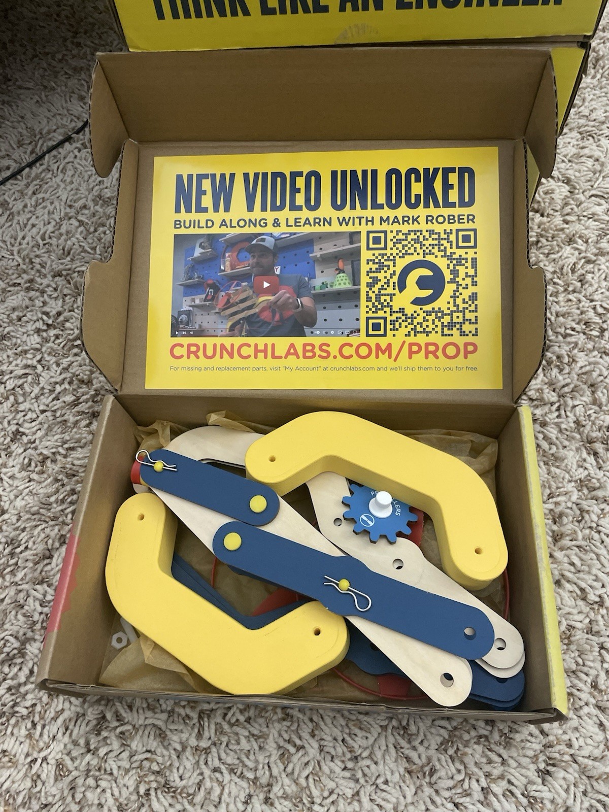 Pre-built – CrunchLabs Propeller Launcher Box 22 – READ DESCRIPTION