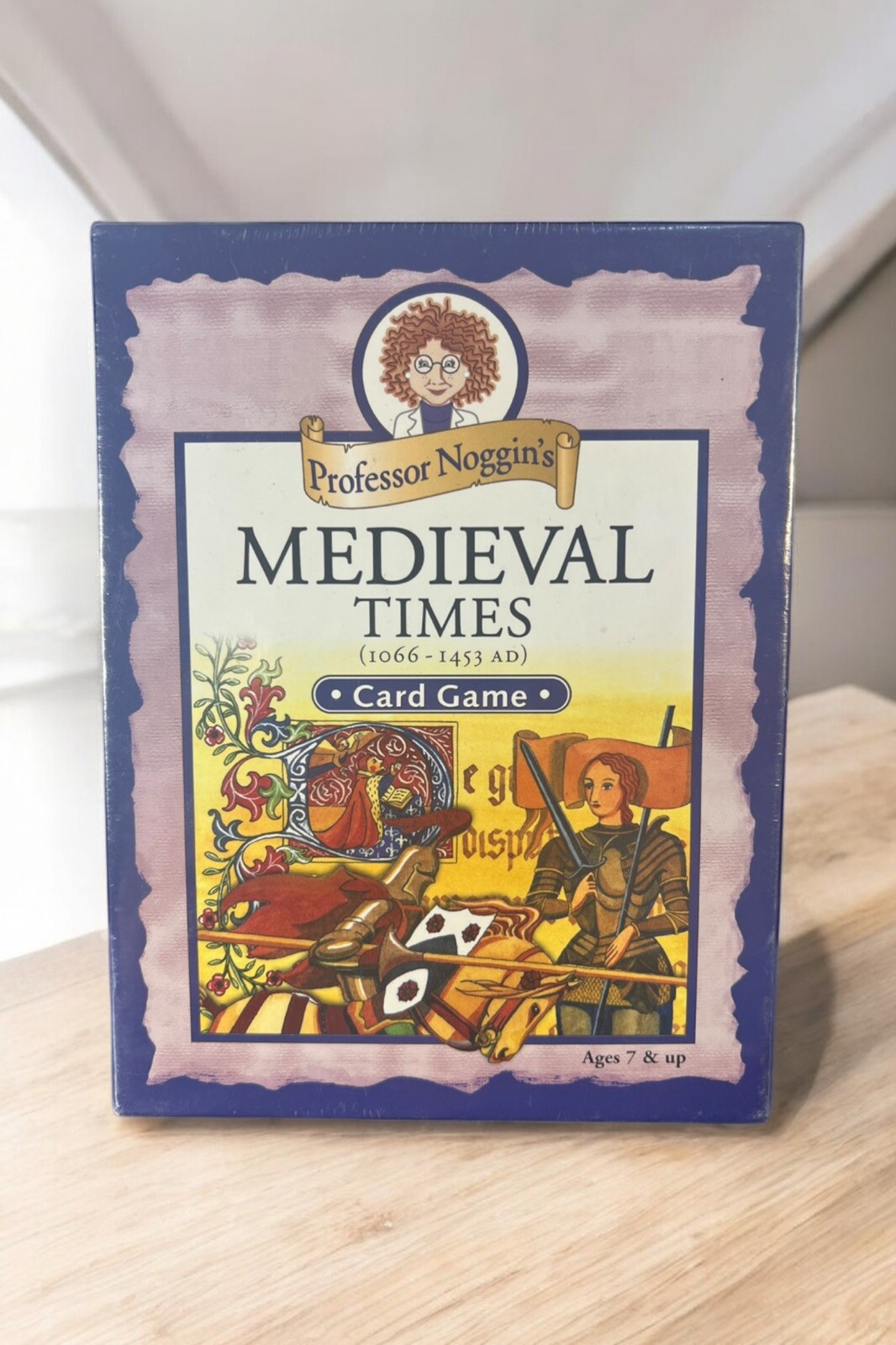 Professor Noggin’s Medieval Times (1066-1453 AD) Educational Card Game