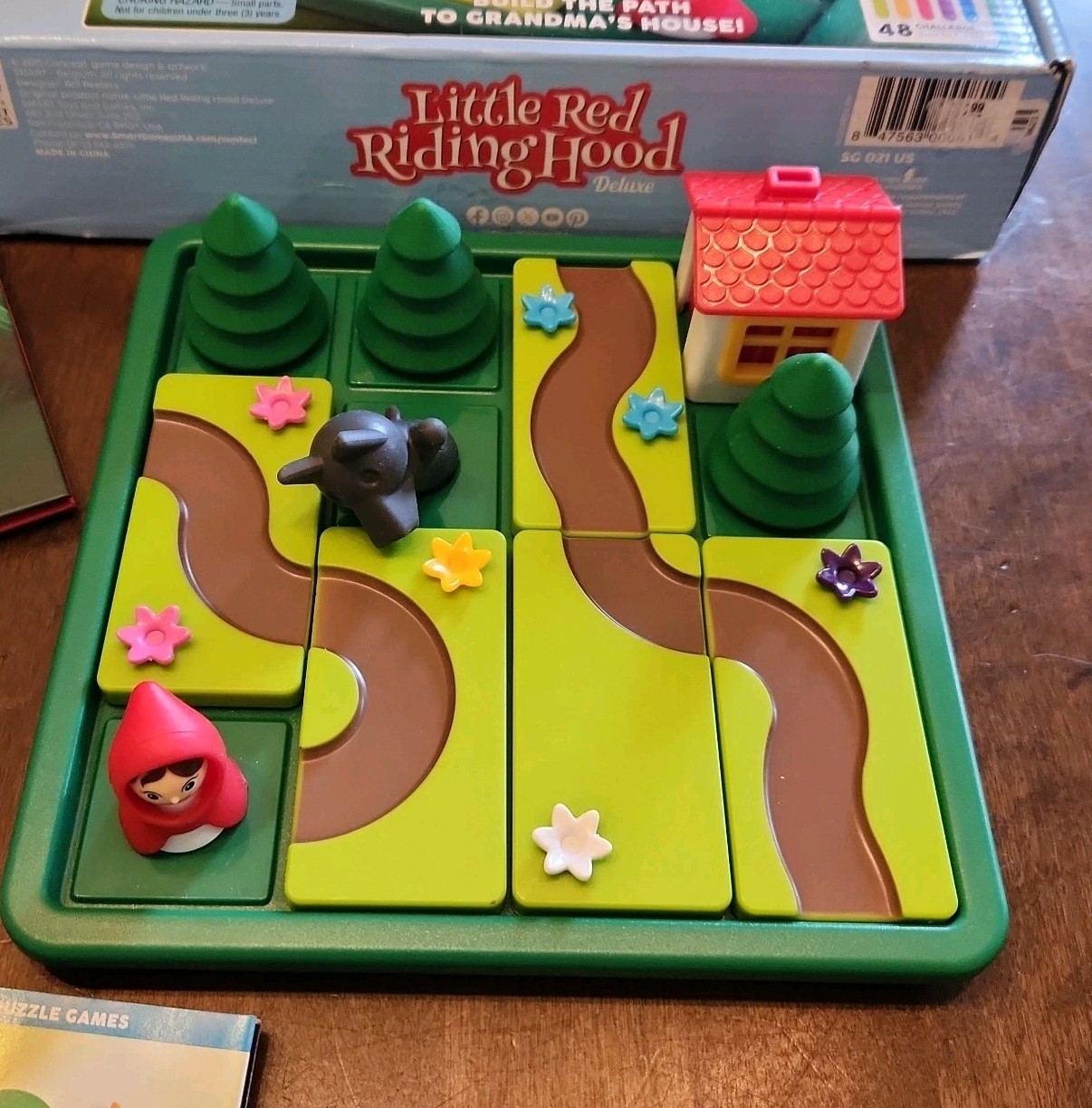 Little Red Riding Hood Deluxe (Smart Games) Pre-School Puzzle Game (Complete!)