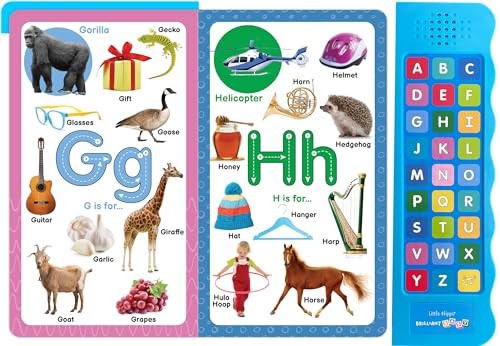 Little Hippo Books Listen and Learn ABC Book | Preschool Educational Sound…