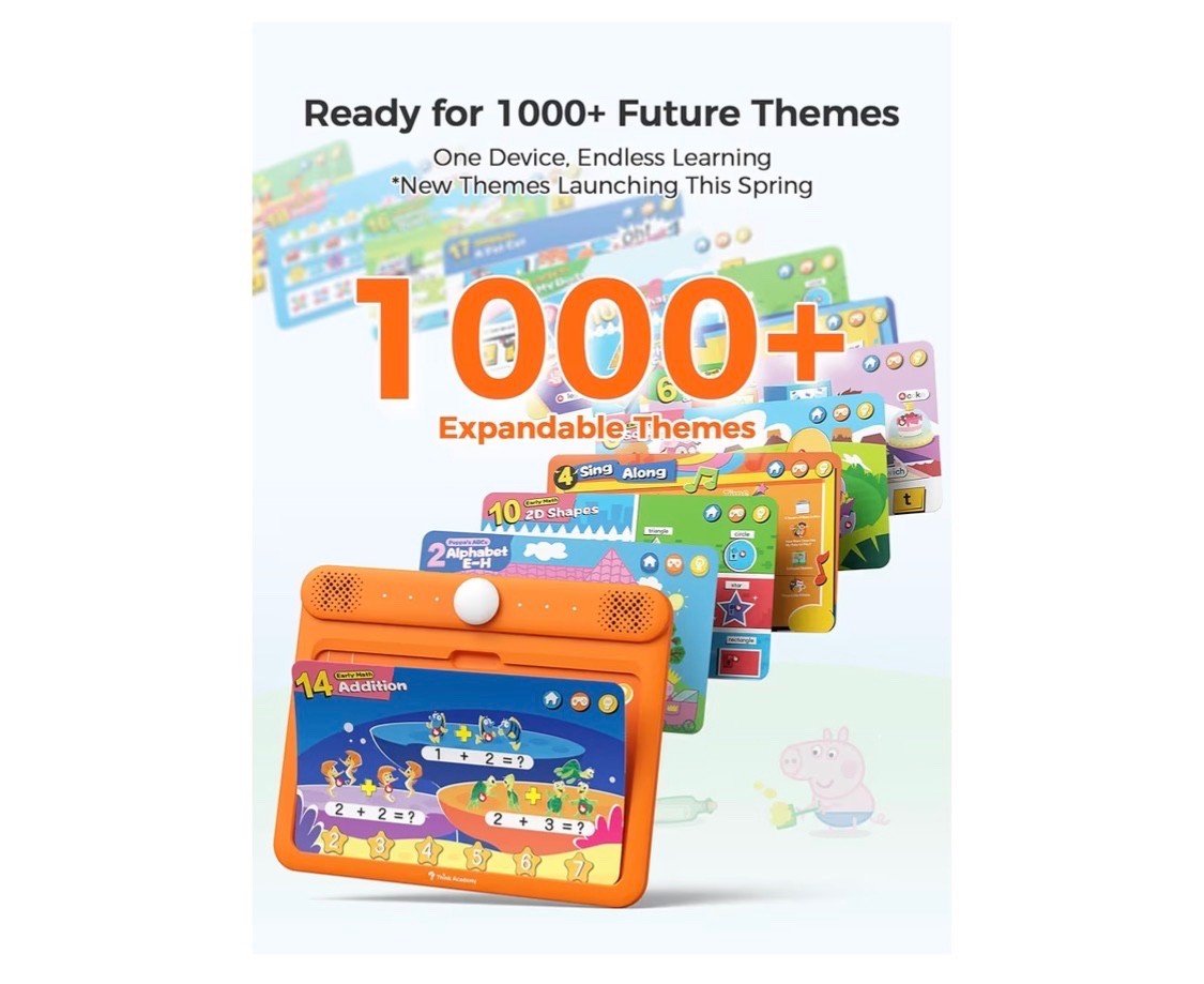 Interactive Electronic Learning Pad – Learn-to-Read for Kids 3 4 5 6 7 8 Years