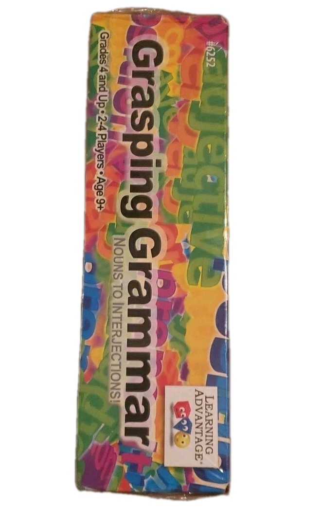 Grasping Grammar Nouns to Interjections! Learning Advantage Board Game New