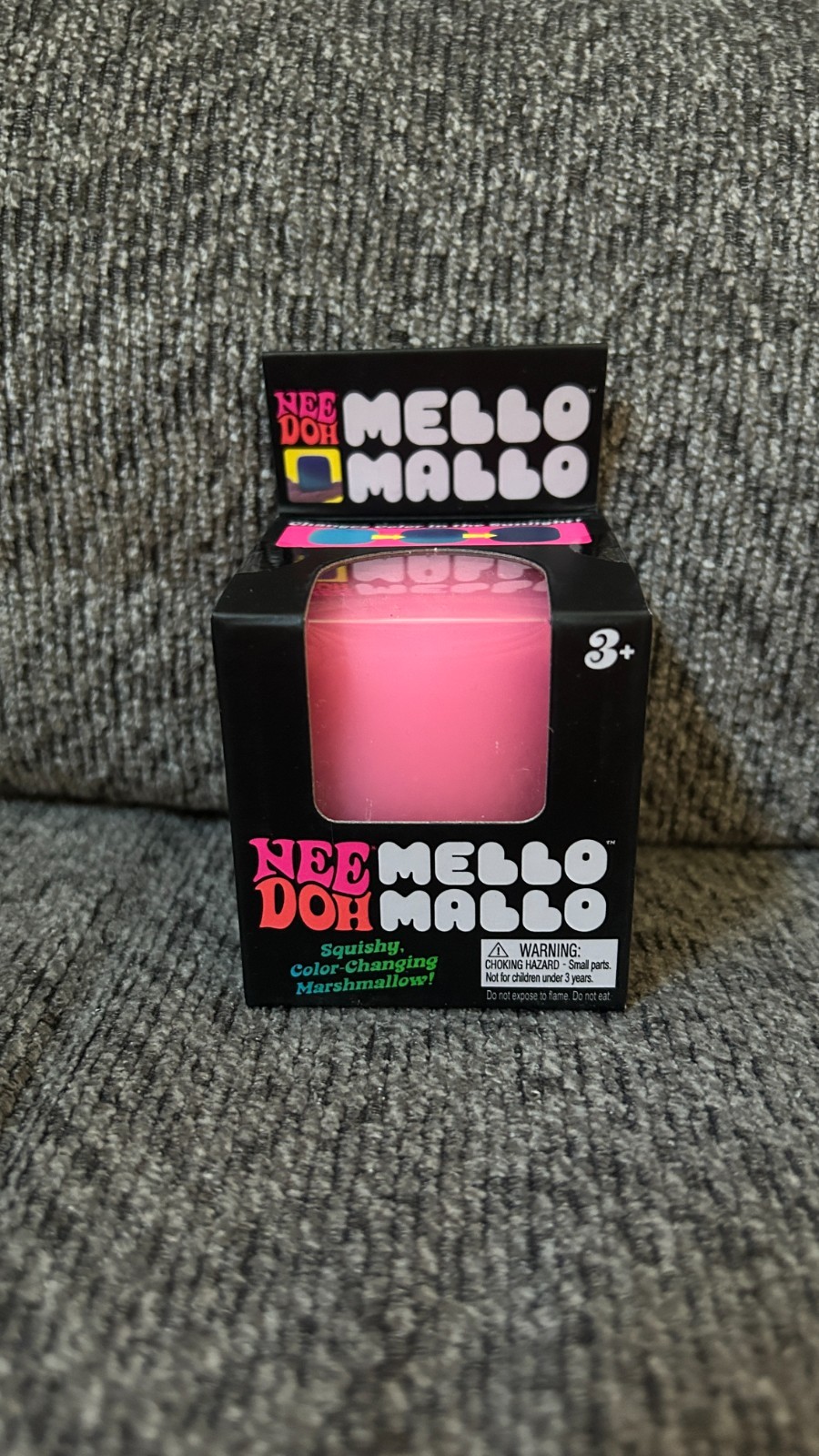 Nee Doh Color Change Mello Mallo Squish Squishy Fidget Toy Blue New in Pack