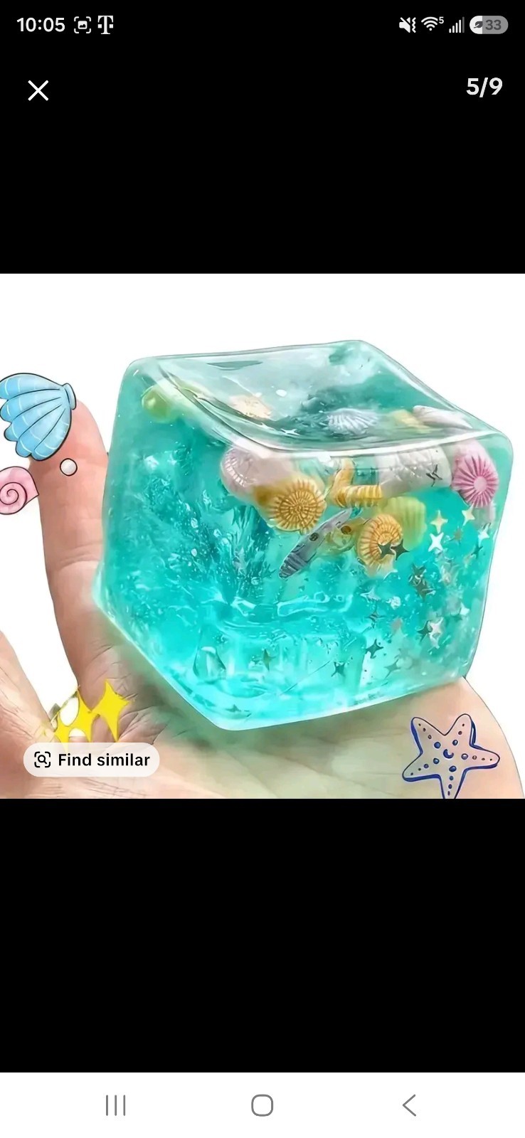 Squishy Fun Box 8 PCS Sensory Toys Set Multicolor Ages 4-7, 8-11, 12-16, 17+