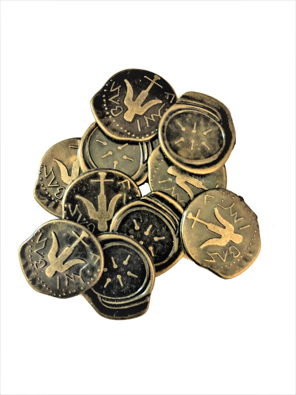 Ancient Roman Widows Mites Replicas pack of 10 Biblical coins