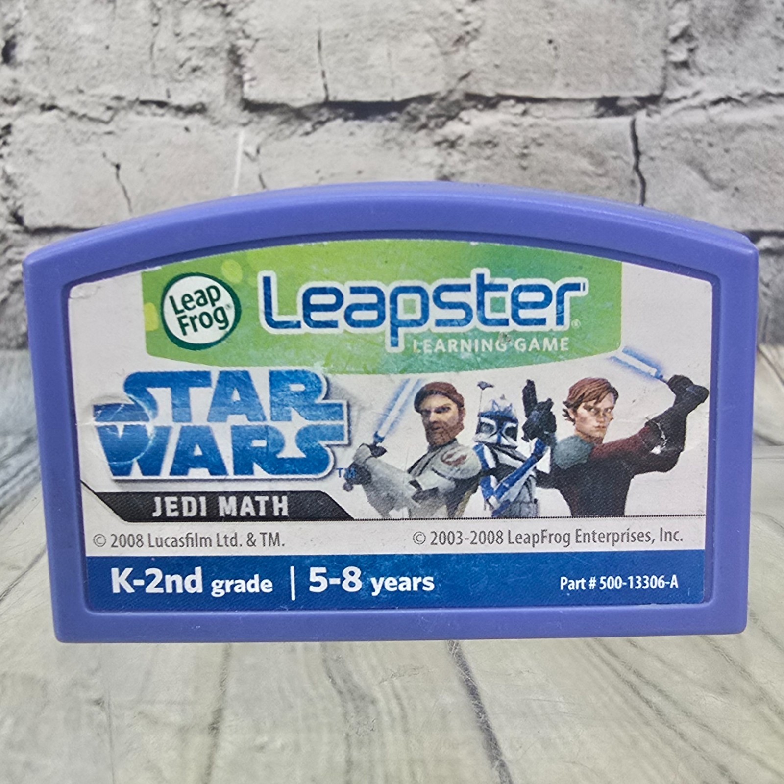 Leapfrog Leapster Learning Game Lot of 6 Game Cartridges Star-Wars Scooby-Doo